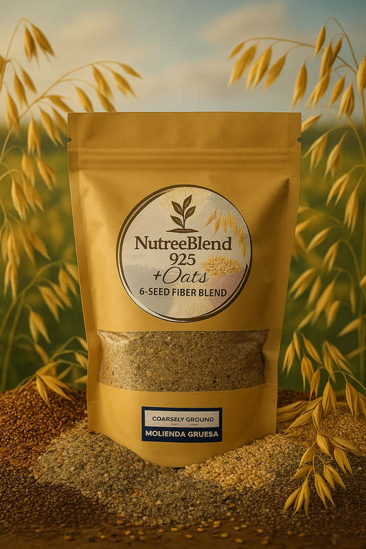 Mezcla de semillas y Avena NUTREEBLEND 925+OATS – 8 oz – Molienda fina en Polvo