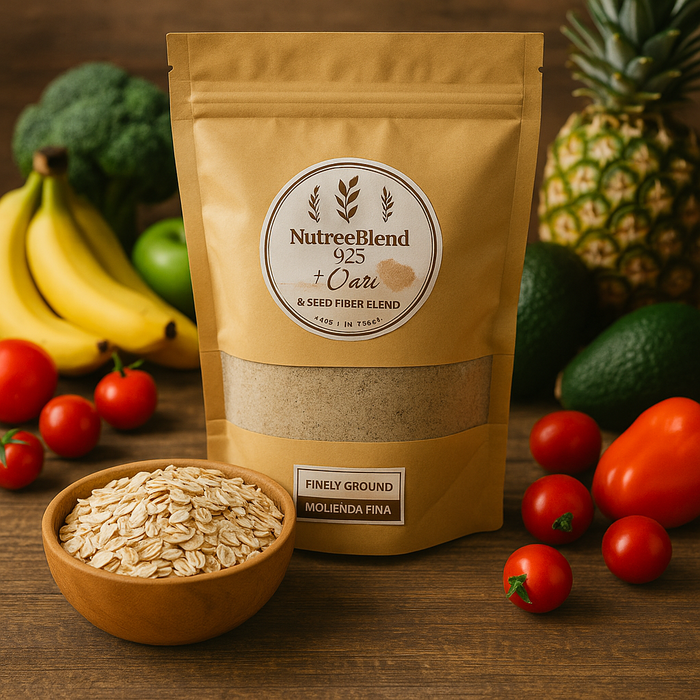 Mezcla de semillas y Avena NUTREEBLEND 925+OATS – 8 oz – Molienda fina en Polvo